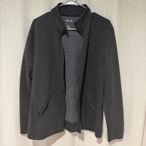 FLX Men's Charcoal Performance Jacket